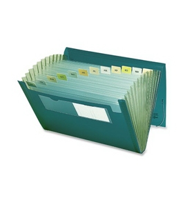 Smead Ultracolor Expanding Files, Letter Size, 12 Pockets, Green (70878)
