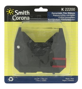 Smith Brand 'K' Series 2-BLACK CORRECT RIBBONS - SCM22200 [Electronics]