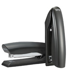 Stanley Bostitch Antimicrobial Stand Up Desktop Stapler with AntiJam Mechanism (B326-BLK)