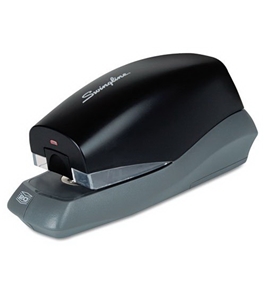 SwinglineÂ® - Breeze Automatic Stapler, 20-Sheet Capacity, Black - Sold As 1 Each - Keep your cool with this automatic stapler-just insert paper and it staples for you.