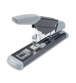 Swingline Durable Heavy Duty Stapler with Paper Adjustment Guide (S7011302B)