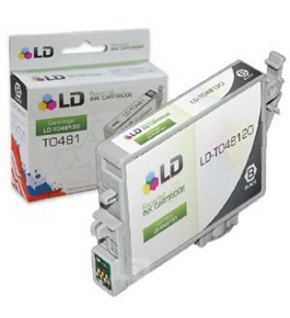 T048120 Epson Remanufactured Black T0481 Ink Cartridge by LD Products (T0481)