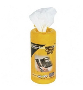 Telephone Pre Moistened Wipes, 100/Ct, Fresh Scent