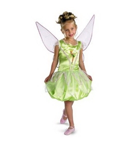 Tinkerbell Deluxe - Size: Child S(4-6x) - By Disney's Fairies