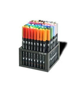 Dual Brush & Fine Pro Markers Pen Set 96 Colors Tombow Dual -  Norway
