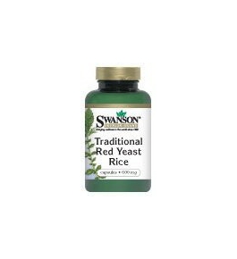 Traditional Red Yeast Rice 60 Caps by Swanson Premium