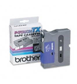 Brother TX1411 Black on Clear P-Touch Tape