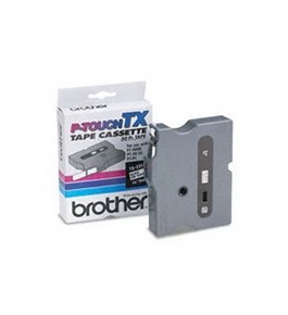 Brother TX2211 Black on White P-Touch Tape