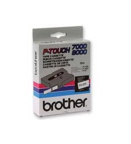 Brother TX3341 Gold on Black P-Touch Tape