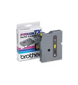 Brother TX6311 Black on Yellow P-Touch Tape