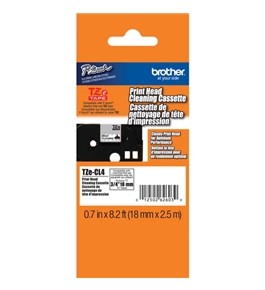 Brother TZCL4 3/4 In. Cleaning Tape Cartridge, TZ-CL4
