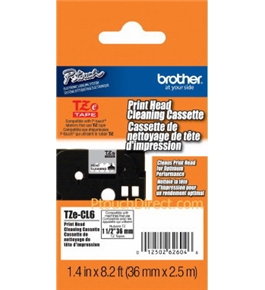 Brother TZCL6 1.5 Inch Cleaning Tape