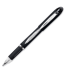 uni-ball Jetstream Stick Bold Point Roller Ball Pens, 12 Black Ink Pens (33921)