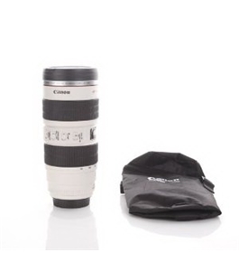 Uniqstore Camera Lens Mug/lens Coffee Cup(creative Cup Design Is Simulation to Canon EOS Camera Len Mug Coffee Cup Ef70-200mm Stainless Steel Button Switchable)