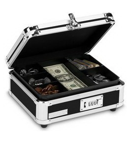 Vaultz(R) - Vaultz(R) Locking Cash Box (Cases of 4 items)