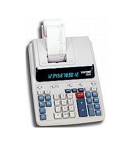Victor Model 2640 12-Digit 2-Color Printing Calculator