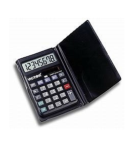 Victor Model 908 Handheld Solar with Wallet Calculator