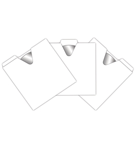 Vaultz Locking VZ01095 CD File Folders 50 Pack