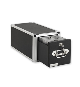 Vaultz Locking VZ01173 Single Drawer CD File Cabinet