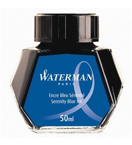 Waterman Serenity Fountain Pen Bottled Ink, Blue (51060w2)