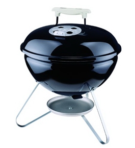 Weber 10020 Smokey Joe Silver Charcoal Grill, Black [Lawn & Patio]