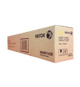 XEROX OEM TONER FOR WORKCNTR 7120 - 1 STANDARD YIELD YELLOW TONER (6R01458) -