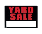 Garvey Printed Plastic Sign 098020 Garage/Yard Sale 2 Sided