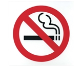 Garvey Printed Plastic Sign 098044 No Smoking