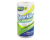 Sparkle ps Two-Ply Premium Perforated Paper Towel, 11 x 8 4/5, White, 70/Roll 12/CT