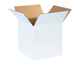 14- x 14- x 14- White Corrugated Boxes (Bundle of 25)