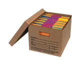 15- x 12- x 10- Economy File Storage Boxes (12 Each Per Case)