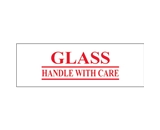 2- x 55 yds. - -Glass - Handle With Care- (18 Pack) Tape Logic™ Pre-Printed Carton Sealing Tape (18 Per Case)