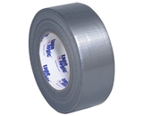 2- x 60 yds. Silver 8.0 Mil Cloth Duct Tape (24 Per Case)