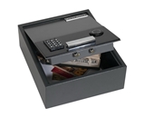 First Alert 2074F Top-Opening Anti-Theft Drawer Safe, 0.35 Cubic Foot