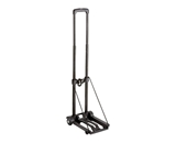 Safco Products 4058NC Plastic Luggage Cart, 150 lb. Capacity, Black