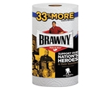 BRAWNY 44511 Pick-A-Size Perforated Paper Towels, 2-Ply, 11 x 6, White, 1 Roll