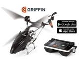 Griffin HELO TC App-Controlled Helicopter w/ Twin Rotors Ios Android devices