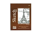 BAZIC 30 Ct. 8.5- X 11- Side Bound Spiral Premium Sketch Book