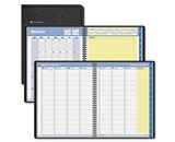 AT-A-GLANCE QuickNotes Weekly/Monthly Appointment Book, 8 1/4 x 10 7/8, Black, 2015