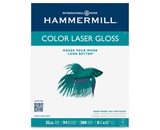 Hammermill Color Laser Gloss Paper, 94 Brightness, 32lb, Letter Size, 300 Sheets per Pack  - 16311-0