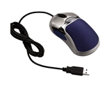 Fellowes HD Precision Optical Gel Mouse, Silver/Blue - 98905