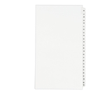 Avery Legal Dividers, Standard Collated Sets, Legal Size, Side Tabs, 26-50 Tab Set (01431)