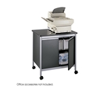 Safco Products Deluxe Machine Stand, Black/Silver, 1872BL