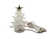JUYO VONSAN USB Christmas Tree with Color Changing LEDs Desk Lamp Decoration