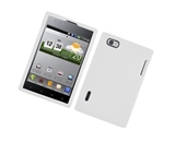 Eagle Cell SCLGVS950S10 Barely There Slim and Soft Skin Case for LG Intuition/Optimus Vu/VS950 - White