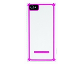 Body Glove 9290803 Tactic Cell Phone Case for Apple iPhone 5 - 1 Pack - White/Pink