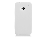 Eagle Cell SCHTCM7S10 Barely There Slim and Soft Skin Case for HTC One/M7 - White