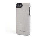 iPhone 5 Leather Shell Grey