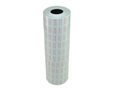 10 Rolls 10000 Pieces of Double Red Line Price Label Paper for Mx-5500 Price Gun Labeller