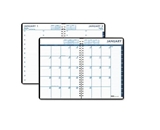 24/7 Daily Appointment Book/Monthly Planner, 7 X 10, Black, 2015, Total 2 CT